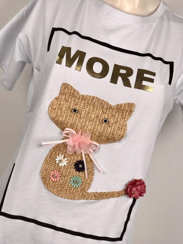 T-shirt MORE cat