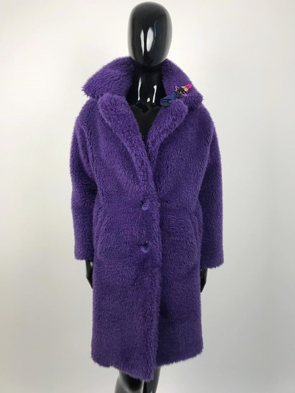 Teddy coat viola Joma.