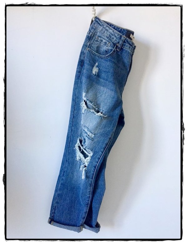 Jeans rotture.